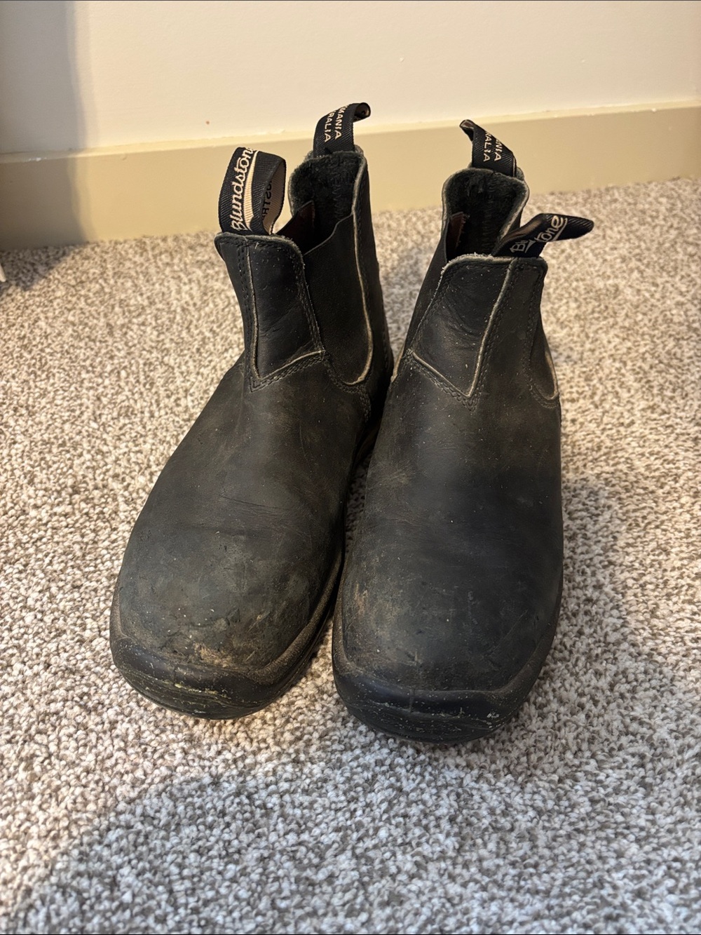 Blundstone Men's Black Pull-On Work Boots